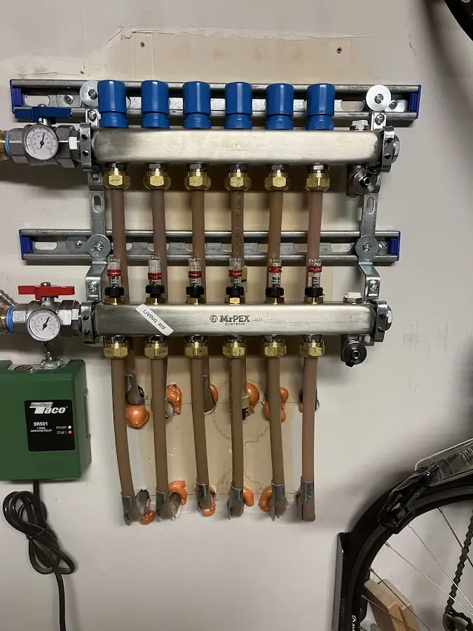 Plumber performing Leak Detection at a residential property in Palmetto